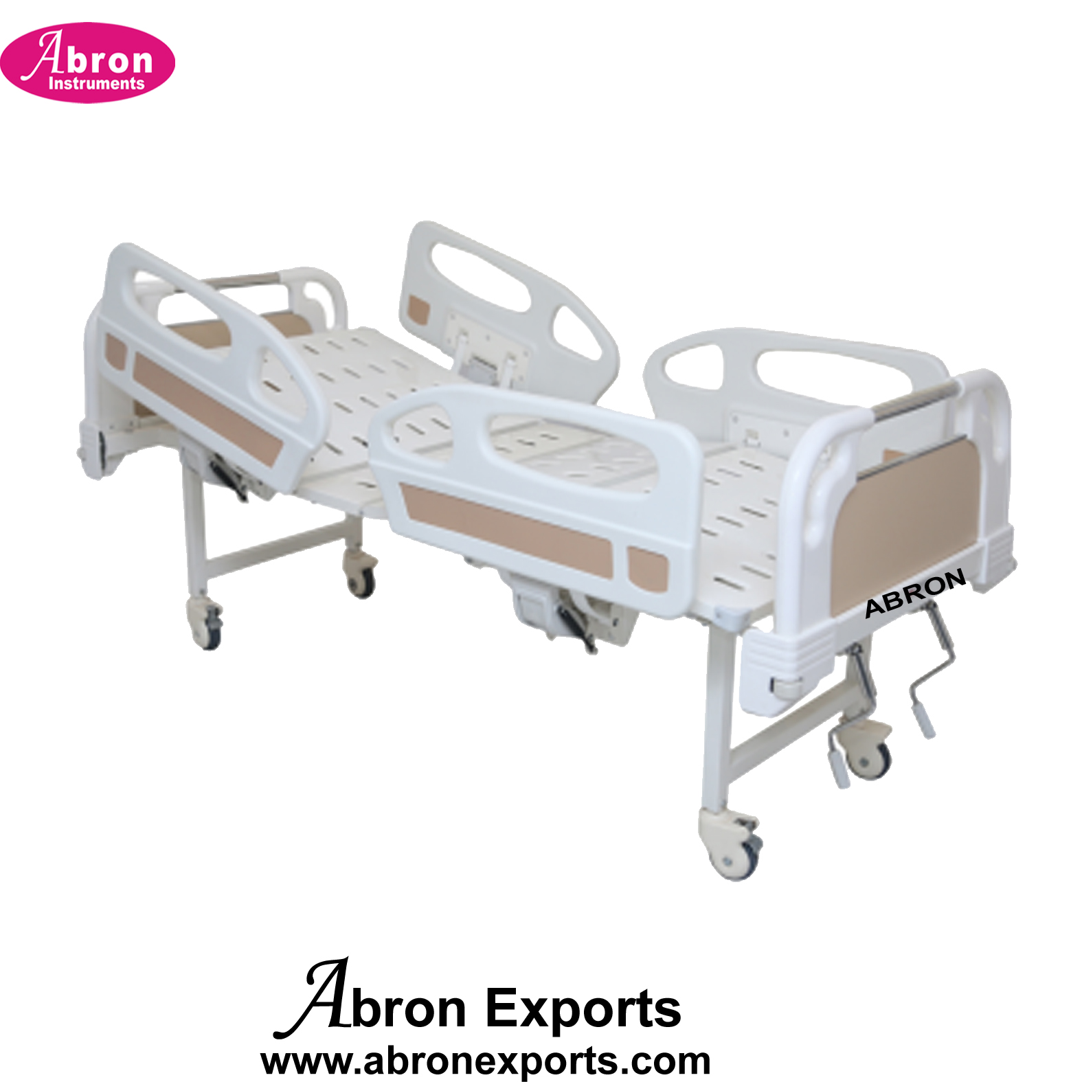 Patient Stretcher Fowler Bed Manual 2 function 4 wheels Emergency & Recovery Furniture Hospital U84 Abron ABM-2261SF2 